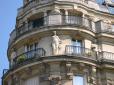  détail d'une façade donnant sur l'avenue de l'Observatoire